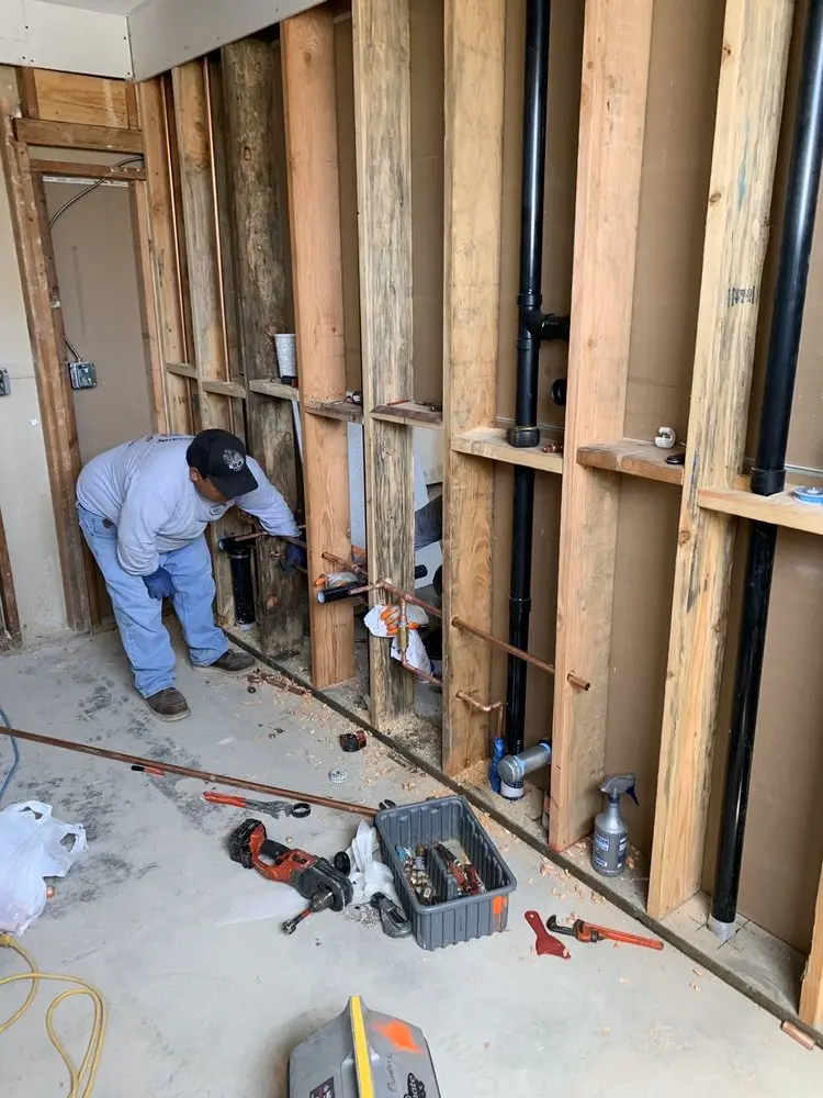 Commercial rough-in plumbing for Gas Line Repair in Valdosta